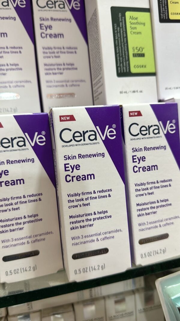 CeraVe’s Skin Renewing Eye Cream