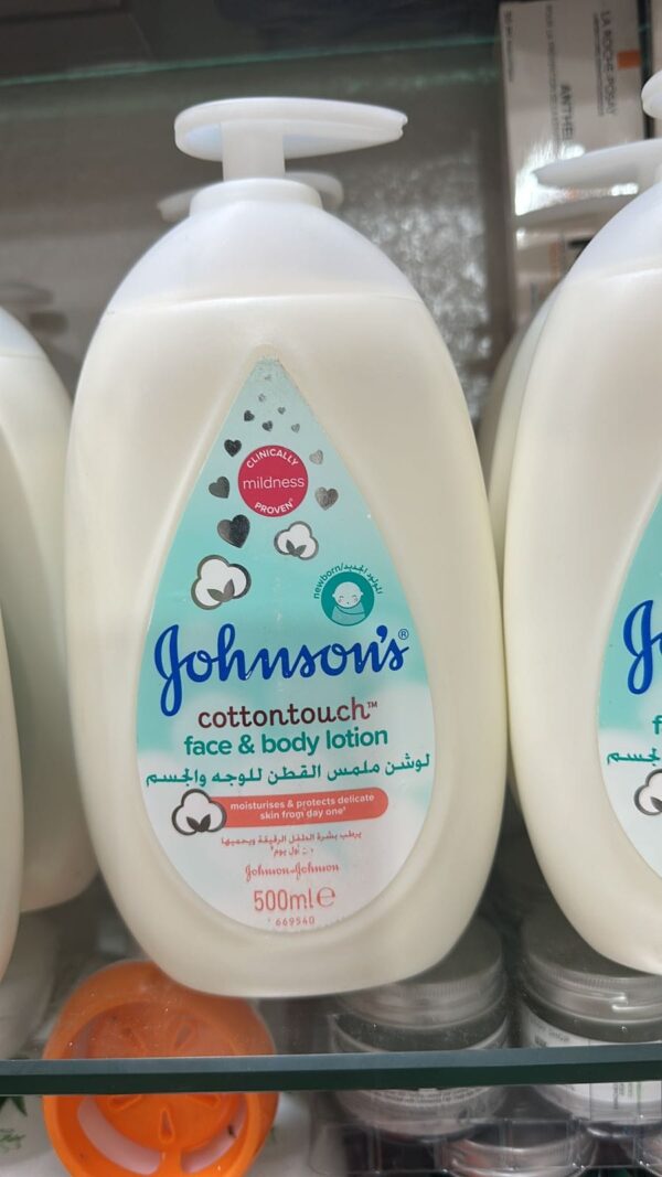 Johnson's Baby Cotton Touch Face & Body Lotion 500ml